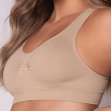 Top Nadador Selene Sem Costura Feminino Reforçado Sustentaçã