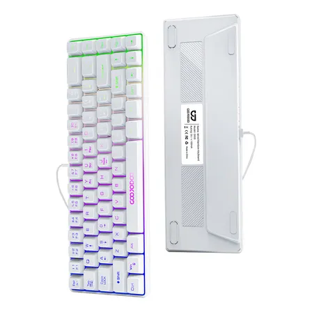 Teclado Mecânico Led Rgb Usb Pc Computador R-switc