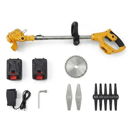 Roçadeira Bateria 48v Sem Fio 2 Baterias Profissional