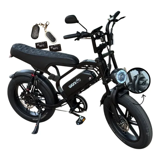 Bicicleta Elétrica V40 Pro Inow 2026 1000w Autopropelido