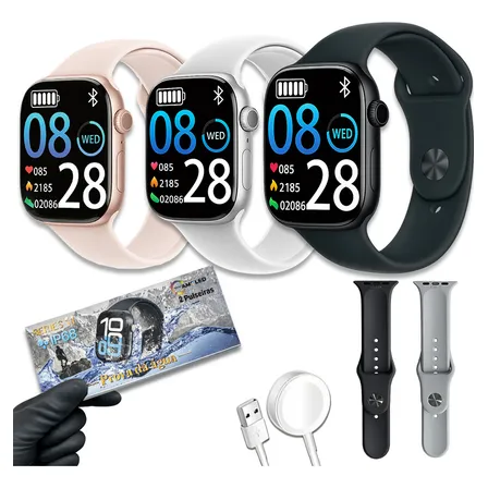 Smartwatch Series 11 Ip68 Com 2 Pulseiras E Modo Esportivo