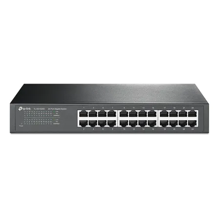 Switch 24 Portas Gigabit 10/100/1000 Mbps Tp-link Tl-sg1024d