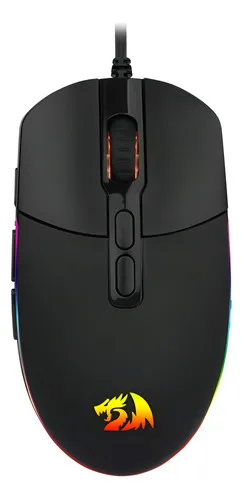 Mouse para jogo Redragon Invader M719-RGB preto