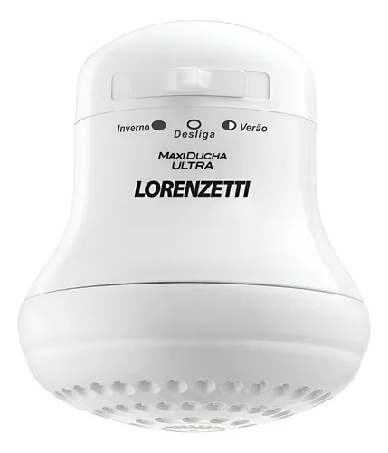 Chuveiro Maxi Ducha Ultra Branco 127v 5500W Lorenzetti