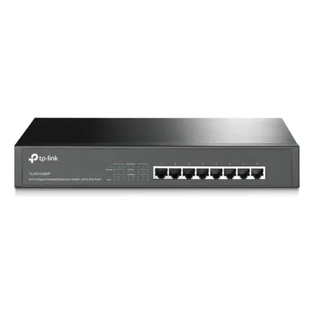 Switch De Mesa Gigabit Poe De 8 Portas Tl-sg1008mp Tp-link