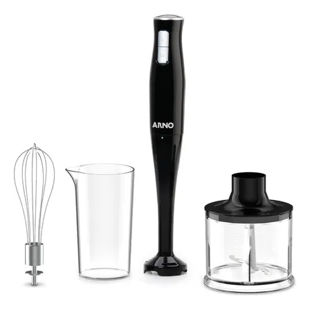Mixer Arno Turbomix Pro 3 Em 1 Cor Preto