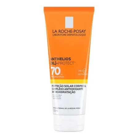 Protetor Solar Fluido Hidratante Anthelios Xl Protect Corporal 70 FPS La Roche-Posay Bisnaga 200ml