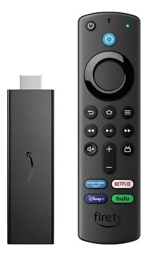 Amazon Stick Hd Fire Tv 3ª Geração De Voz Full Hd 8gb Preto Com 1gb De Memória Ram