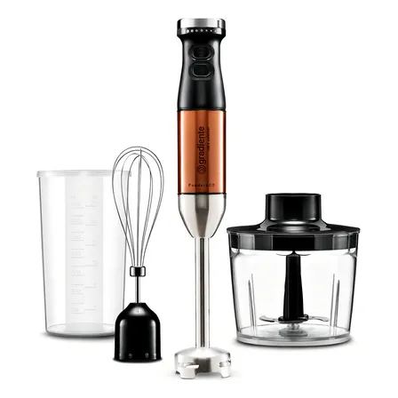 Mixer 3 Em 1 Gradiente Pgmx402 600w Bronze Preto Inox Cobre Collection Bronze/preto/aço Inoxidável 127v