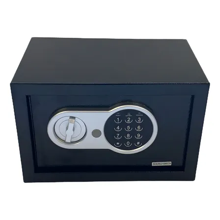 Cofre Eletrônico Digital Contelux Senha Ou Chave 31x20x20 Cor Preto