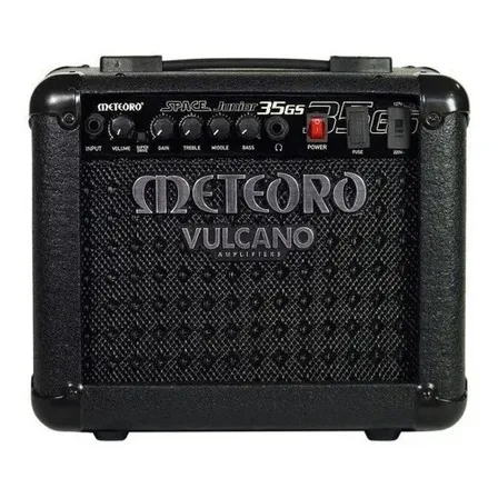 Cubo Amplificador Meteoro Space Junior 35gs 35w P/ Guitarra Cor Preto