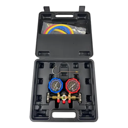 Kit Manifold Maleta Refrigeração Ar Condicionado R404/r134