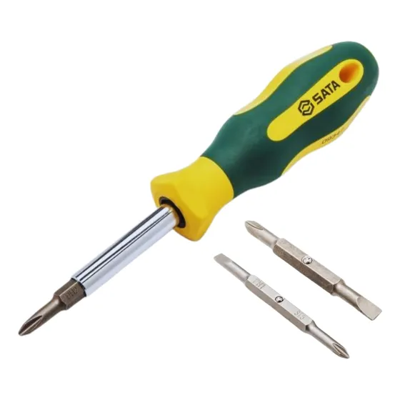 Jogo De Chave De Fenda Intercambeável 6 Em 1 St09347 Sata