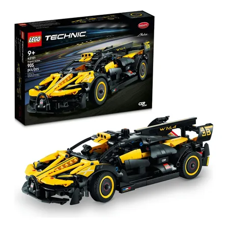 Kit Technic 42151 Bugatti Bolide 905 Peças Lego