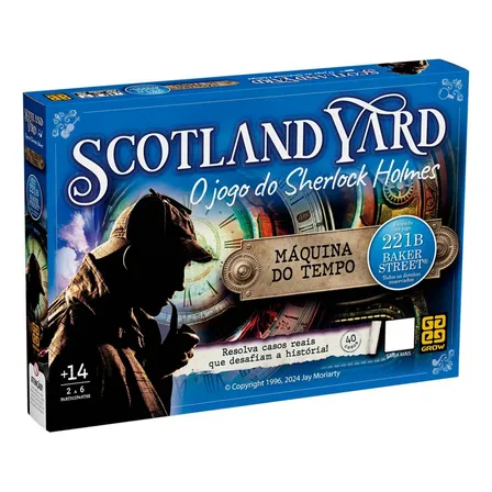 Jogo De Tabuleiro Scotland Yard Máquina Do Tempo Grow