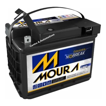 Nobreak Bateria Estacionária Ventilada Moura 45ah 50ah 12MN700