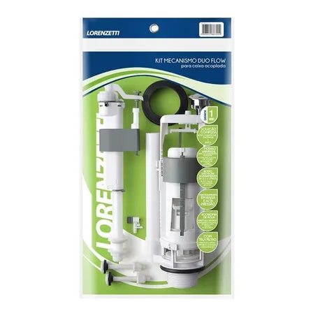 Kit Reparo Caixa Acoplada Universal Lorenzetti 3 E 6 Litros