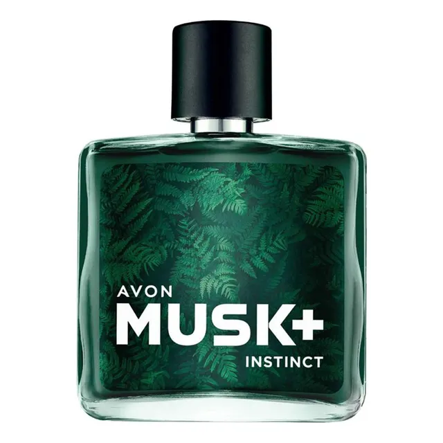 Musk+ Instinct Deo Colônia Masculina 75ml Avon