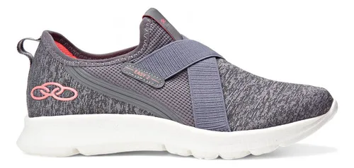 Tênis Feminino Easy 2 Olympikus Cinza Combinado 34 Br