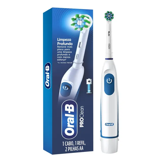 Escova De Dente Elétrica Oral-b Power Pro Precision Clean 1 Unidade