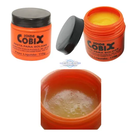 Pasta Para Soldar Cobix Pote 110g Plastico Solda