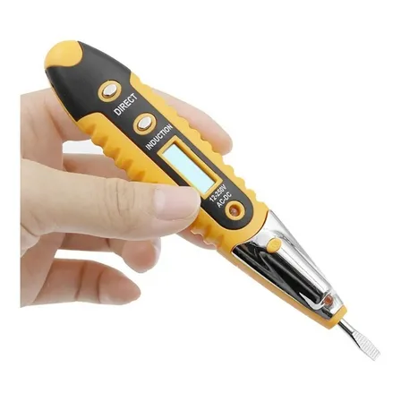 Caneta Detectora de Voltagem Multiteste Digital Exbom Sem Fio