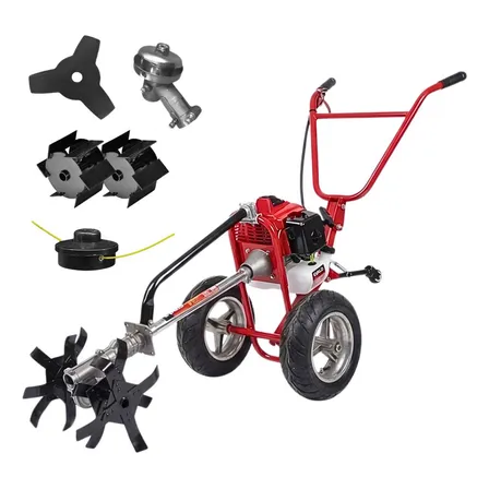 Motocultivador Roçadeira Enxada Gasolina 63cc 3hp Evald