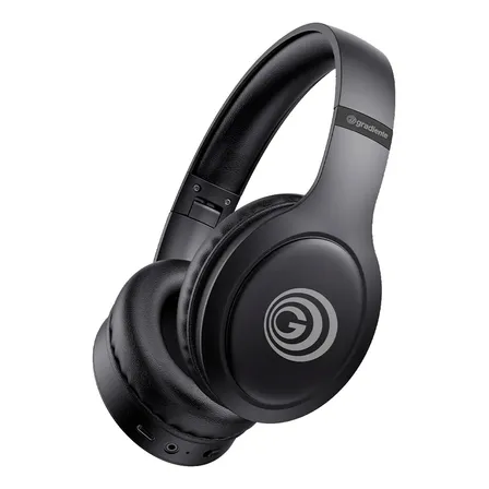 Fone de Ouvido Headphone Bluetooth 5.3 Sem Fio GH633BT Gradiente Dobrável Com Microfone Cor Preto