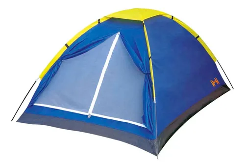 Barraca De Camping Para 4 Pessoas Acampamento Homefy Azul