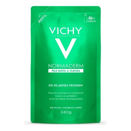 Gel de Limpeza Profunda Vichy Normaderm Refil 240 g