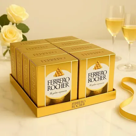 Chocolate Bombom Ferrero Rocher 10 Caixas De 4 Unidades