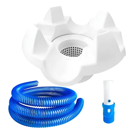 Skimmer Flutuante Para Piscina Com 3m De Mangueira