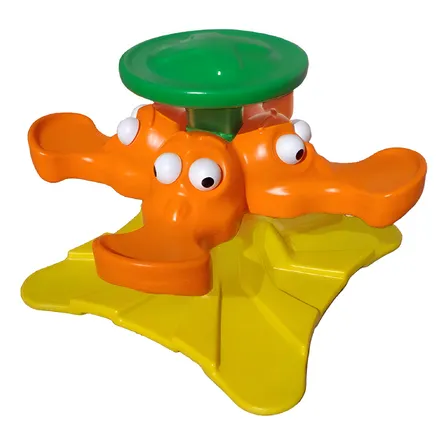 Gira-gira infantil Xalingo Gira Gira Pato com 4 Luagres de 4 assentos