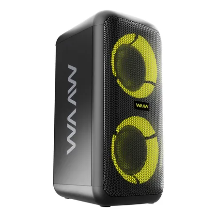 Caixa de Som Bluetooth WAAW By Alok Infinite 200 160W RMS com Show de LEDs