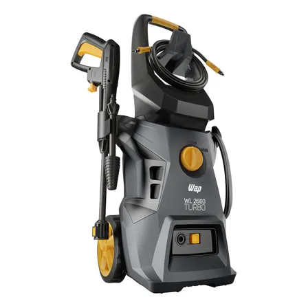 Lavadora de Alta Pressão WAP WL 2660 Turbo com Aplicador de Detergente e Agulha Desobstruidora