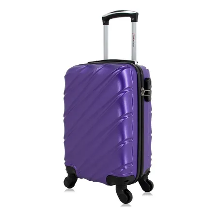 Mala de viagem bordo pequena 10kg Havana Swiss Move Roxo