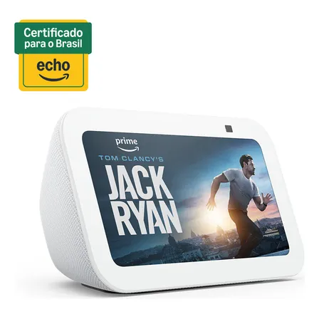 Assistente Echo Show 5 3ª Geração Display com Alexa Branco Amazon
