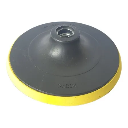 Suporte Disc Lixa Prato Lixadeira Politriz 6pol 150mm Velcro