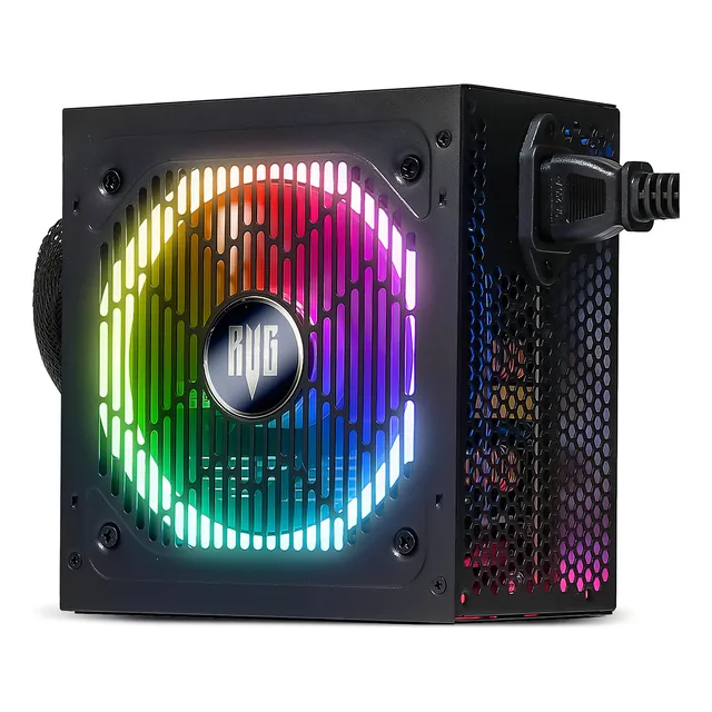 Fonte de Alimentação Revenger 750W ATX RGB 80 Plus Bronze Bivolt