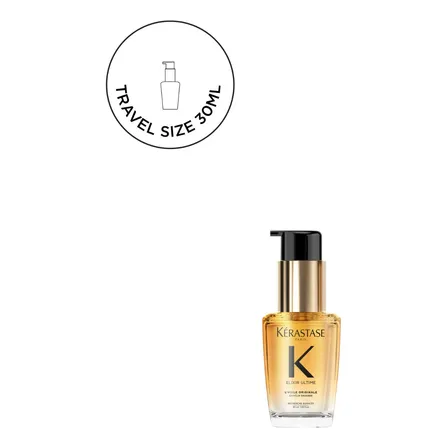 Kérastase Elixir Ultime L’Huile Originale Óleo Capilar de Nutrição Profunda, Brilho Intenso e Termoproteção, 30 ml