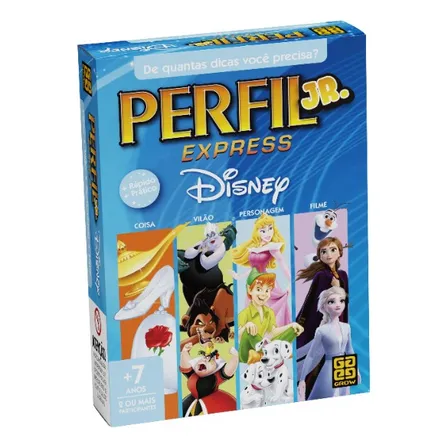 Jogo Perfil Express Junior Disney Grow