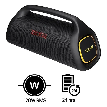 Caixa de som Bluetooth portátil LG XBOOM à prova d'água (IP67) e 24 horas de bateria - XG9S