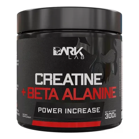 Creatina Pura + Beta Alanina 300g Dark Lab Sem Sabor