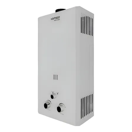 Aquecedor A Gás Komeco Ko 15m Slim Glp Cor Branco Pilhas