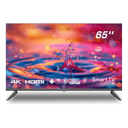 Smart Tv 65 Hq 4k 3 Hdmi 2 Usb Wi-fi Design Slim