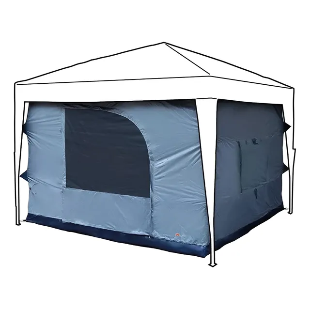 Barraca Gazebo Nautika Transform 5/6 Cinza 3x3m Impermeável 3000mm
