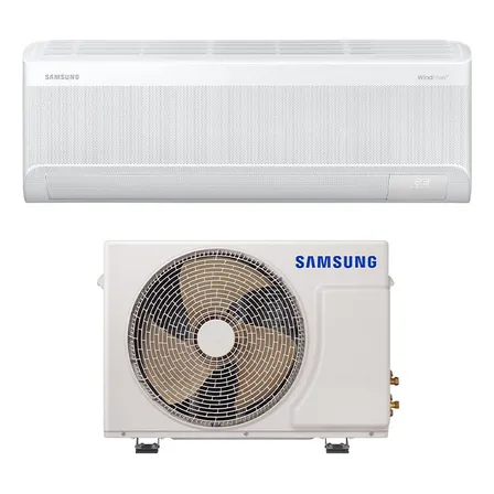 Ar-condicionado Split Samsung Inverter Windfree Connect Ai 9.000 Btus Frio Sem Vento Ar09dyfaawknaz Branco 220v