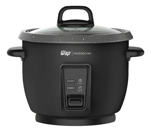 Panela Elétrica De Arroz Wap Wrc1000 2 Em 1 Com Revestimento Cor Preto