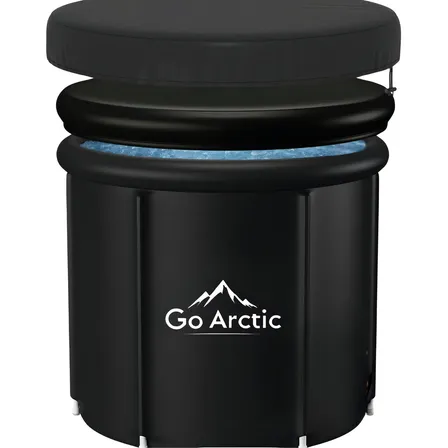 Banheira De Gelo Recovery Atleta Pro Portátil 300l Goarctic Preto