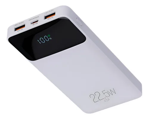Power Bank ELG Carregador Portátil 10.200mah Turbo - Branco